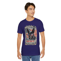 Personalized with your Dogs name and image - Patriotic Dog T-Shirt