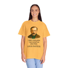 Louis Pasteur Portrait Tee – "I didn't create germs, I just warned you about them."