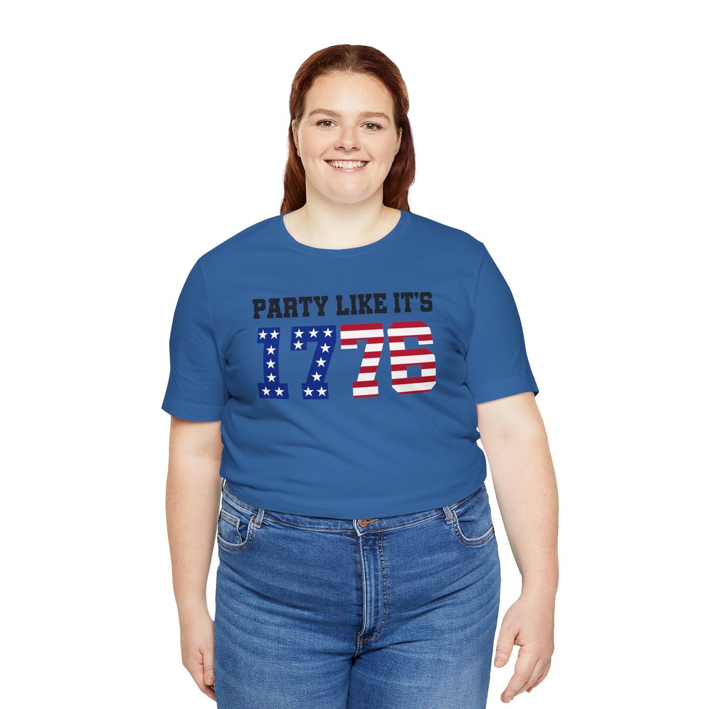 Party Like Its 1776, Graphic Unisex Jersey Short Sleeve Tee