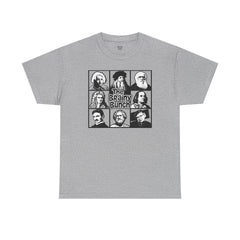 The Brainy Bunch Tee — Vintage Scientist Portraits Graphic T-Shirt