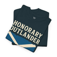 Honorary Outlander Heavy Cotton Tee, Holy Loch Scotland Shirt, Outlander Fan Gift, Casual Tee, Travel Souvenir, Unisex T-Shirt