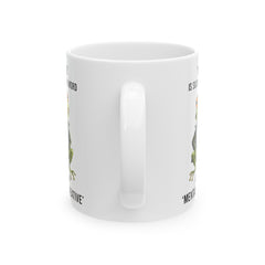 Funny Frog Graphic Mug, white ceramic mug, 11oz, 15oz,