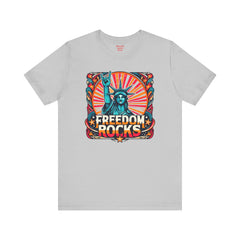 July 4th Statue Of Liberty Freedom - Graphic Unisex Short Sleeve Tee