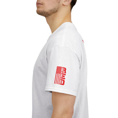 SUBMARINER RED Friday T Shirt with Fouled Anchor, American Flag, FBM / Boomer Silhouette. Remember Everyone Deployed, Dolphins
