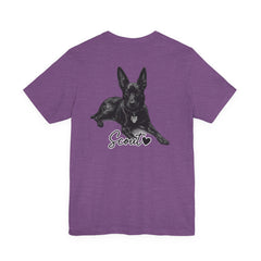 Dog Mom T-Shirt — Personalized Your Dog Image  Tee (Custom Name)