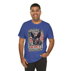 Personalized with your Dogs name and image Patriotic Dog T-Shirt