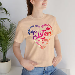 Will Always Be Connected Sisters Unisex Jersey Short Sleeve Tee