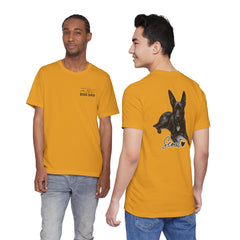 Dog Dad T-Shirt — Personalized Your Dog Image  Tee (Custom Name)