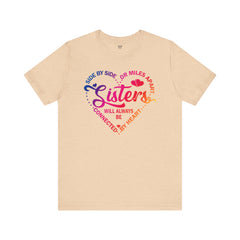 Will Always Be Connected Sisters Unisex Jersey Short Sleeve Tee