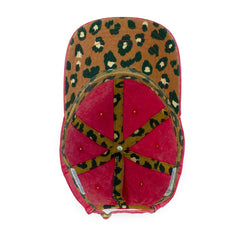 Women's SUMMER STRAWBERRY Pigment-Dyed Cap with Fashion Undervisor (Embroidery)