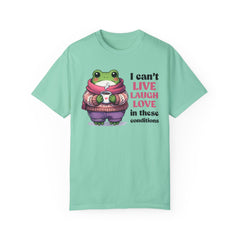 Vintage Style Funny Frog Tshirt  - Stylish Unisex T Shirt