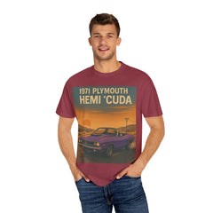 Vintage Plymouth 1971 Hemi Barracuda T-Shirt