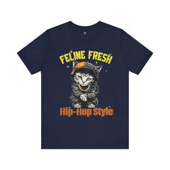 Funny Feline Fresh Hip Hop Style - Graphic Tee