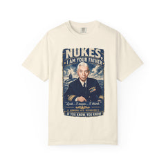 Nukes I Am Your Father Vintage United States Navy Nuclear Power Submarine Graphic T-Shirt