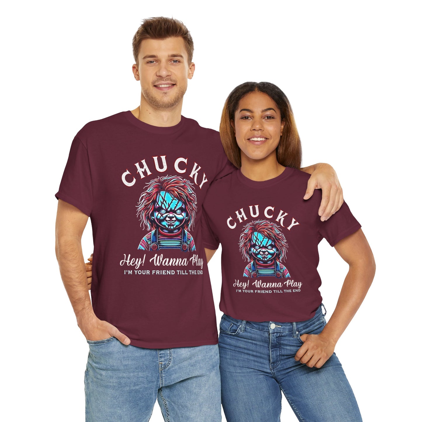 Chuck The Man Child - Unisex Heavy Cotton Tee