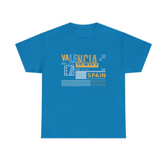 Valencia Spain Cities of The World Series Unisex Heavy Cotton Tee