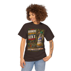 Boomers Started It. Gen X Perfected It. Vintage Hose Water Bottle Graphic Tee