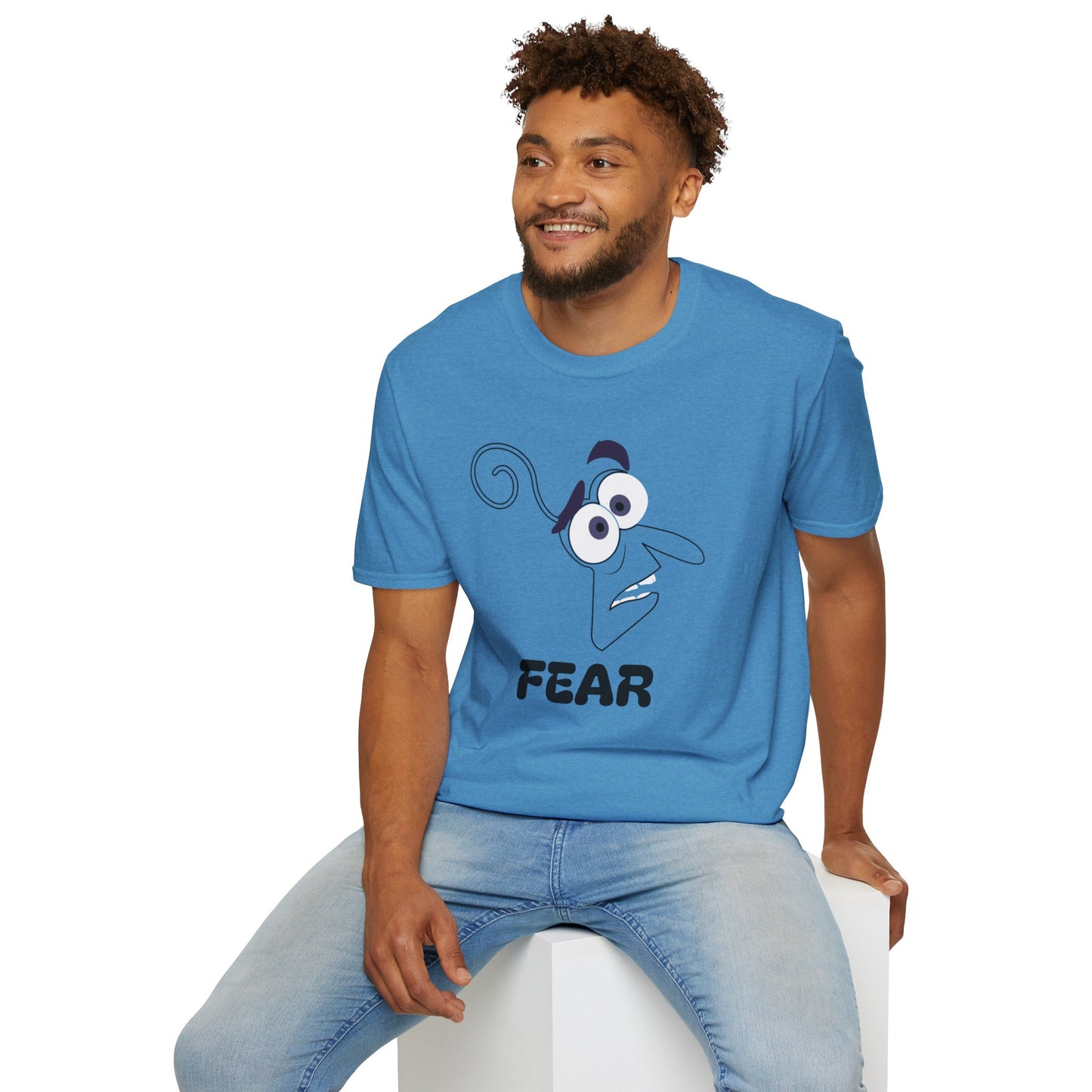 FEAR Emotion Graphic Unisex Softstyle T-Shirt