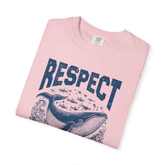 Respect the Locals Whale T-Shirt — Marine Conservation Graphic