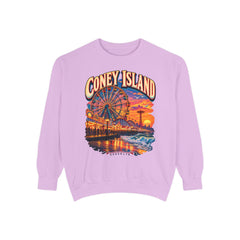 Brooklyn's Coney Island Sunset Sweatshirt - Comfort Colors Soft