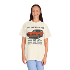 Retro Pontiac 1969 GTO Judge - Unisex Comfort Colors Garment Dyed T-Shirt