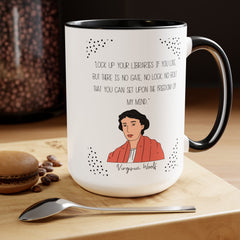 Virginia Woolf Quote Mug