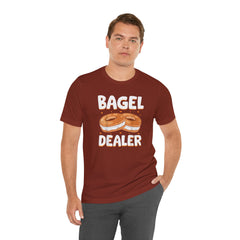 Funny Bagel Dealer Tee - Graphic Shirt