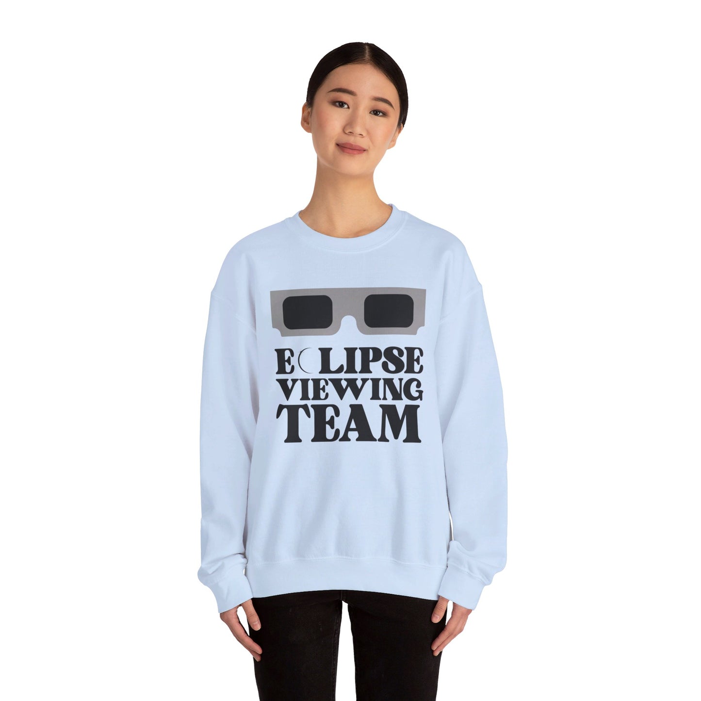 ECLIPSE VIEWING TEAM Unisex Crewneck Sweatshirt