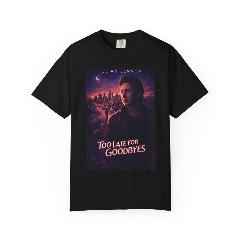 Too Late for Goodbyes T‑Shirt — Julian Lennon Retro Concert Poster Tee