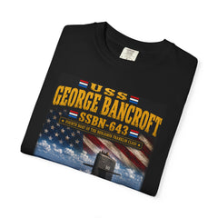 USS George Bancroft SSBN-643 T-Shirt — "Liberty Has Its Foundation in Human Nature" Navy Submarine Tee