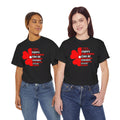 Memorial Day Poppy Tee, For Those Who Fought For Me, Unisex Cotton Tee