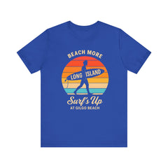 Gilgo Beach Vibes Unisex Tee - Surf's Up Long Island | Summer Shirt