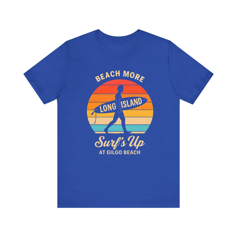 Gilgo Beach Vibes Unisex Tee - Surf's Up Long Island | Summer Shirt