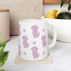 Golden Retriever Ceramic Mug, (11oz, 15oz)