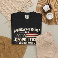 According To Me T-Shirt - "America's #1 Source for Geopolitical Analysis