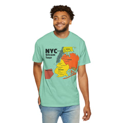 NYC Sitcoms Tour Comfort Colors T-shirt - Unisex Garment-Dyed