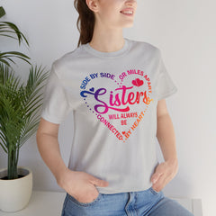 Will Always Be Connected Sisters Unisex Jersey Short Sleeve Tee