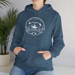 The Hideout Adventure Hoodie – Lake Ariel, PA Mountain Graphic Hooded Sweatshirt