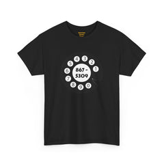 867-5309 Rotary Dial Tee: 80s Pop Music, Jenny's Number
