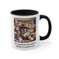 Tuesday Funny Cat Quote Graphic Mug, Accent Mug, 11oz, 15oz