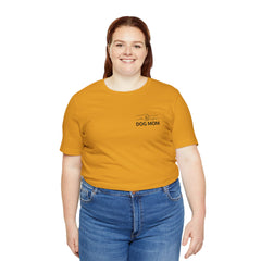 Dog Mom T-Shirt — Personalized Your Dog Image  Tee (Custom Name)