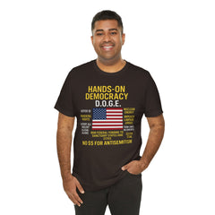Hands-On Democracy Graphic Tee - Unisex