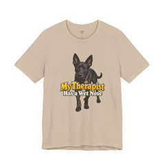My Therapist Has A Wet Nose Personalized with your dog(s) image T-Shirt