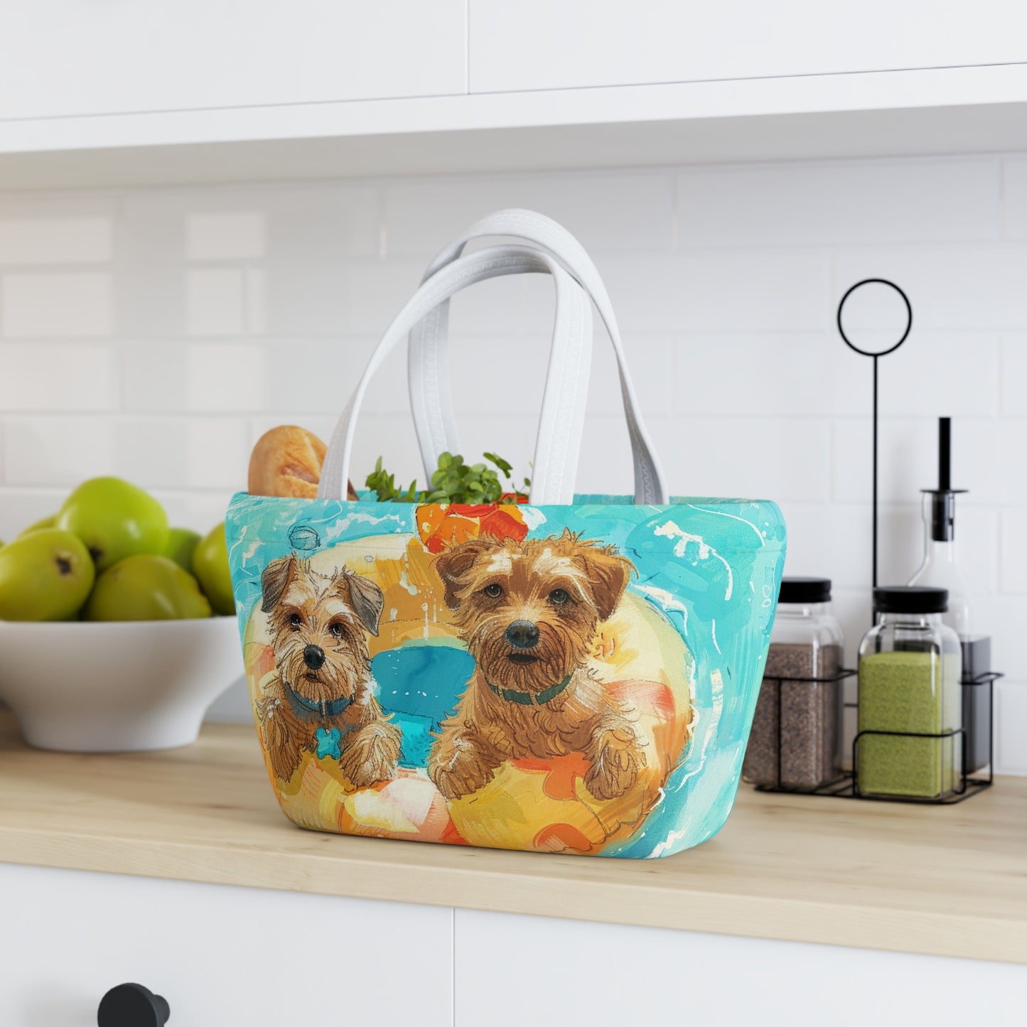 Max And Bella Dog Themed Swim Buddies - Lunch Bag