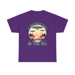 Funny 80s UFOs - Unisex Heavy Cotton Tee
