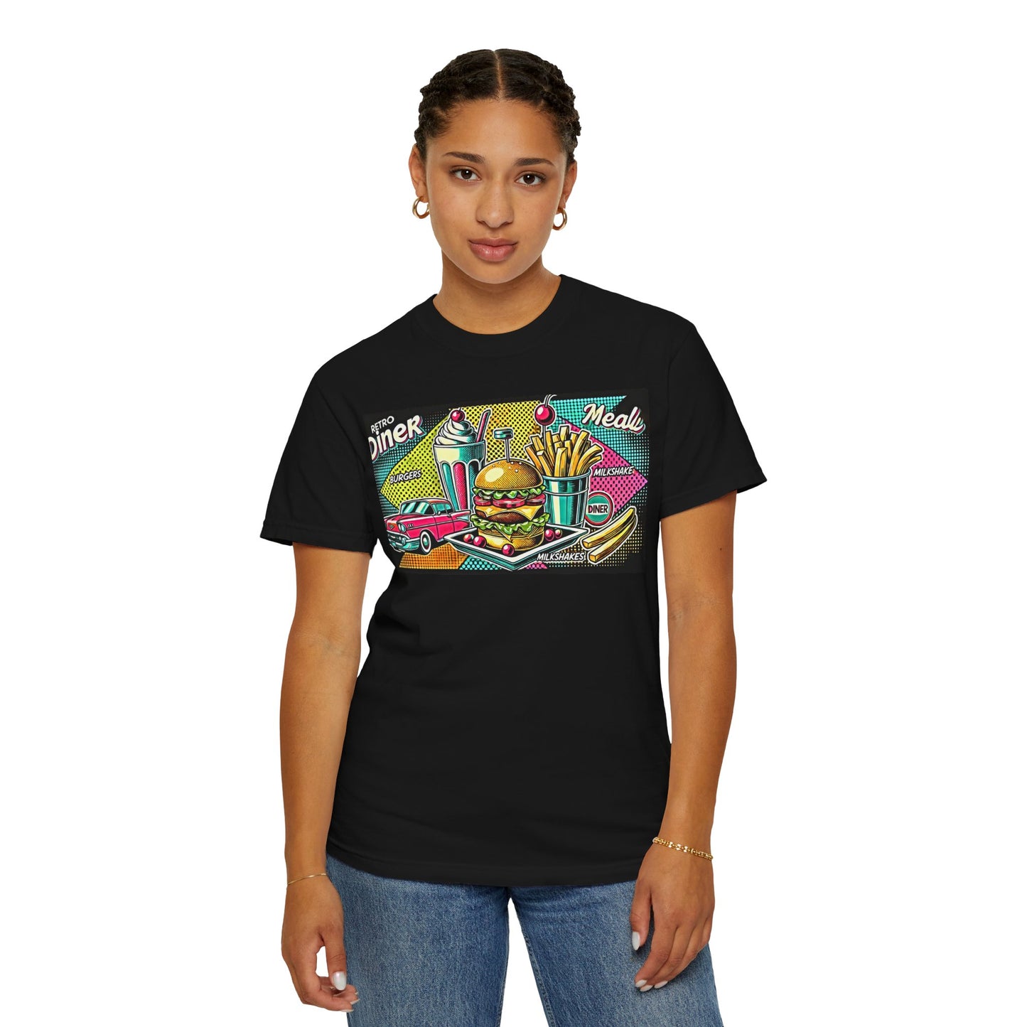 Pop Art Diner - Comfort Colors Garment Dyed Shirt