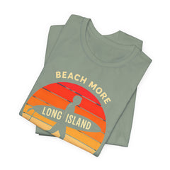Shinnecock Inlet Beach Vibes Unisex Tee - Surf's Up Long Island | Summer Shirt