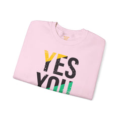 YES YOU CAN - Unisex Heavy Blend™ Crewneck Sweatshirt