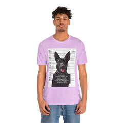 K9 Mugshot Personalized with your Dog T-Shirt