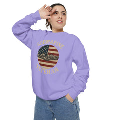 Vintage Submarine Veteran Sweatshirt, Unisex Crewneck, Comfortable Casual Wear, Perfect Gift for Veterans, Military Appreciation